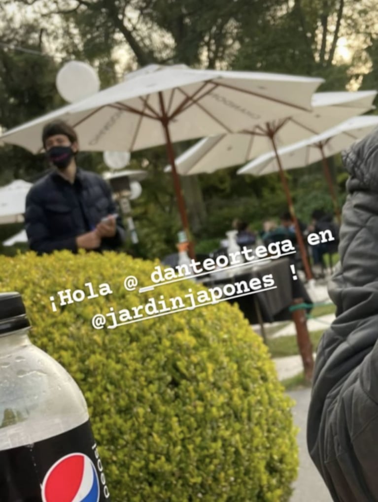 El trabajo desconocido de Dante, el hijo de Guillermina Valdés y Sebastián Ortega: es mozo en el Jardín Japonés