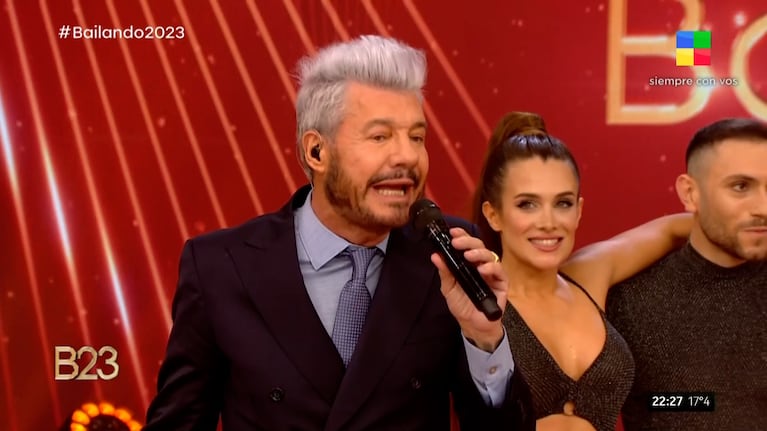 El tremendo acto fallido de Marcelo Tinelli con la mamá de Camila Homs en Bailando 2023