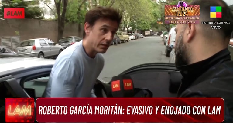 El tremendo enojo de Roberto García Moritán con el notero de LAM: “Se están zarpando”