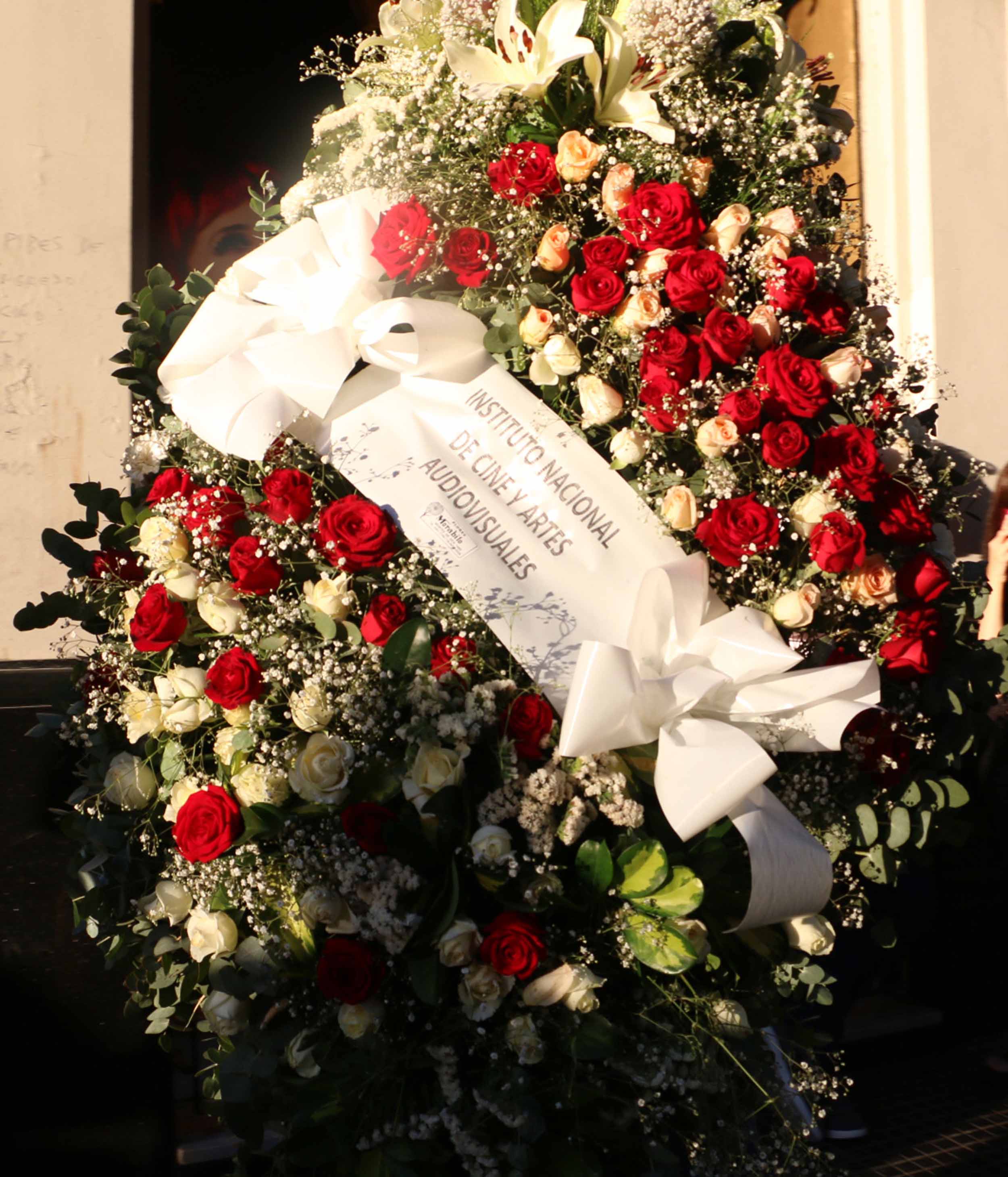 El último adiós a Carlín Calvo en el teatro Liceo. (Foto: Movilpress)