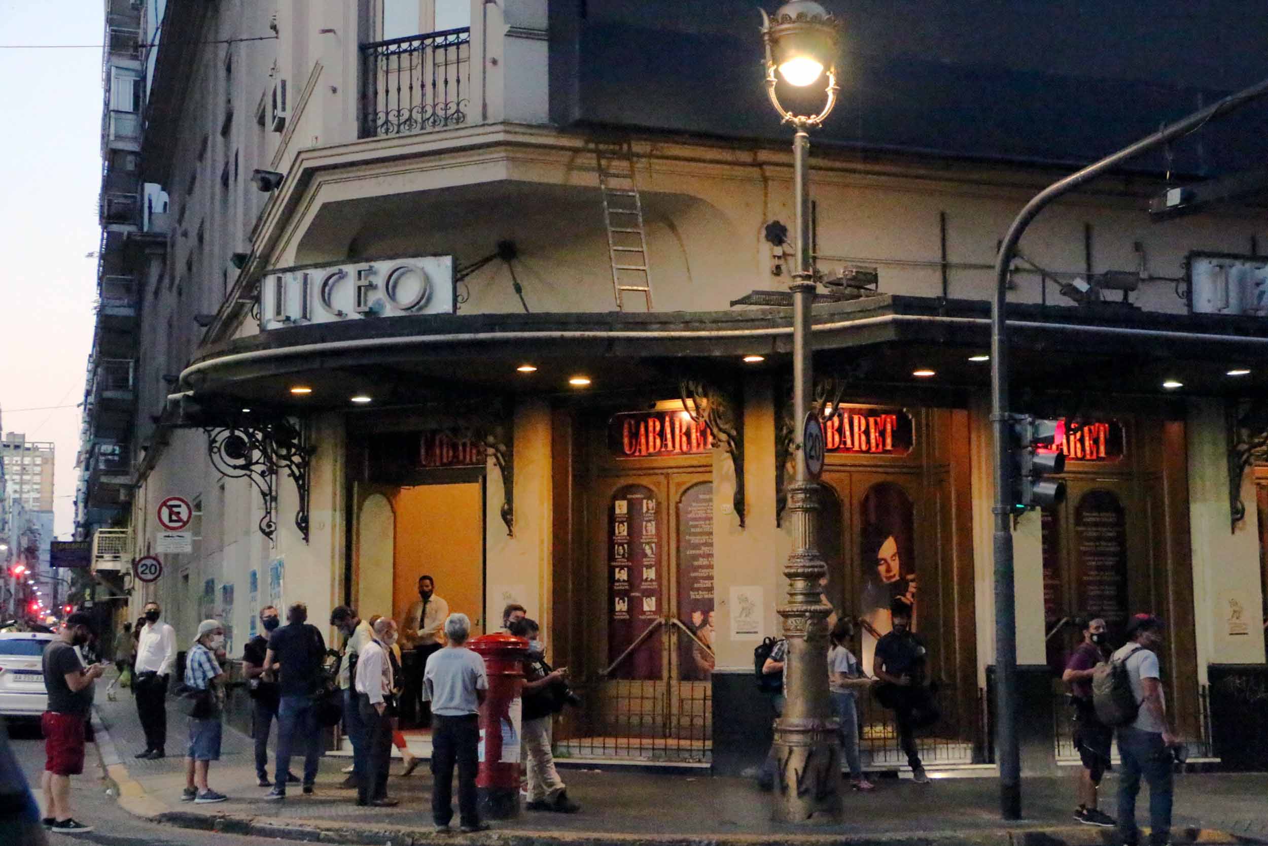 El último adiós a Carlín Calvo en el teatro Liceo. (Foto: Movilpress)