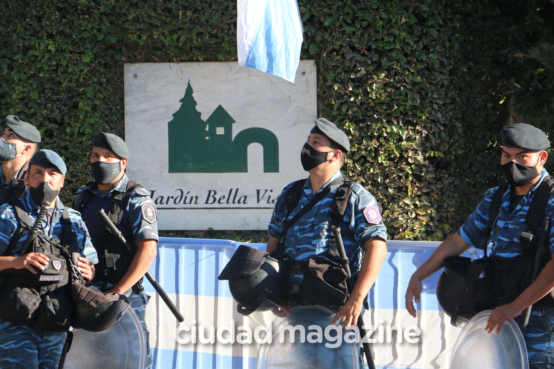 El último adiós a Diego Maradona. (Foto: Movilpress)