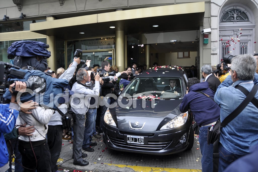 El último adiós a Ricardo Fort. (Foto: Jennifer Rubio - Ciudad.com)