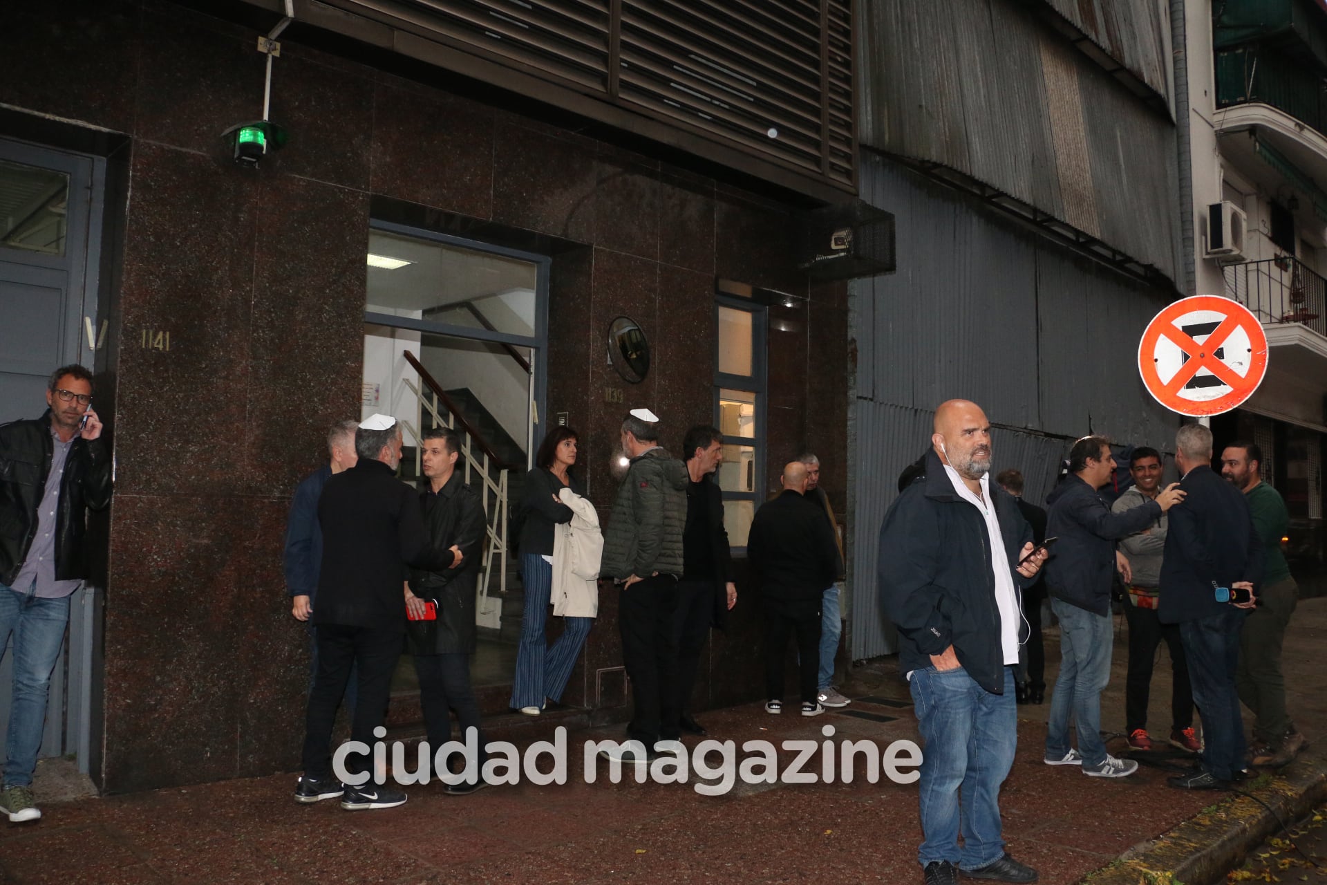 El último adiós a Sergio Gendler. Foto: Movilpress