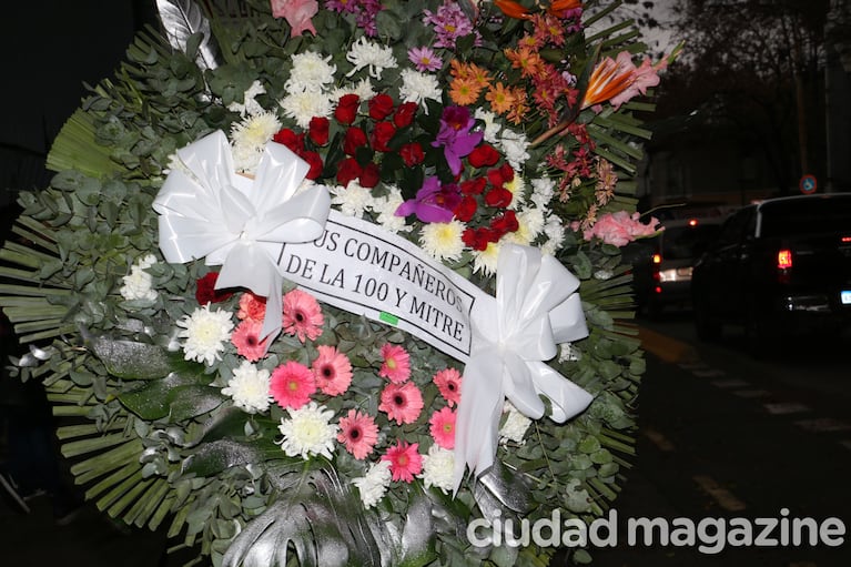 El último adiós a Sergio Gendler. Foto: Movilpress