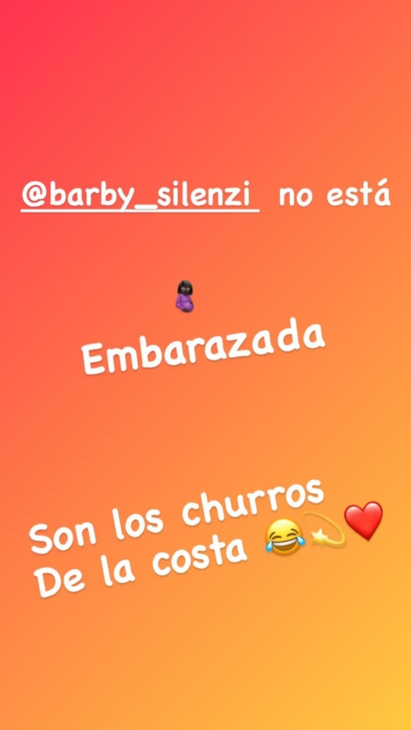 El video de Barby Silenzi que despertó rumores de embarazo y la contundente  respuesta del Polaco: 