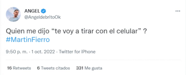 El video del reencuentro de Ángel de Brito con Susana Roccasalvo en los Martín Fierro de Radio tras su pelea