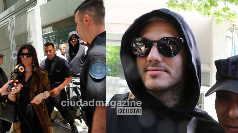 Elba Marcovecchio y Mauro Icardi. Foto: RS Fotos.