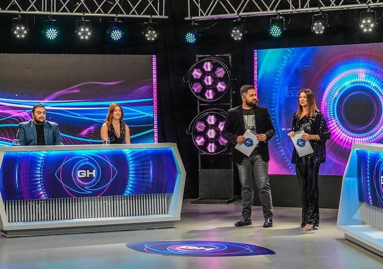 Eliana Dide y Agustín Gil (Foto: Canal 10)