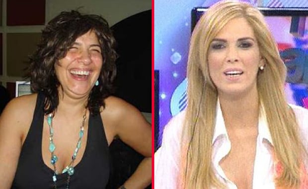 Elizabeth Vernaci se burló de Viviana Canosa (Fotos: Web).