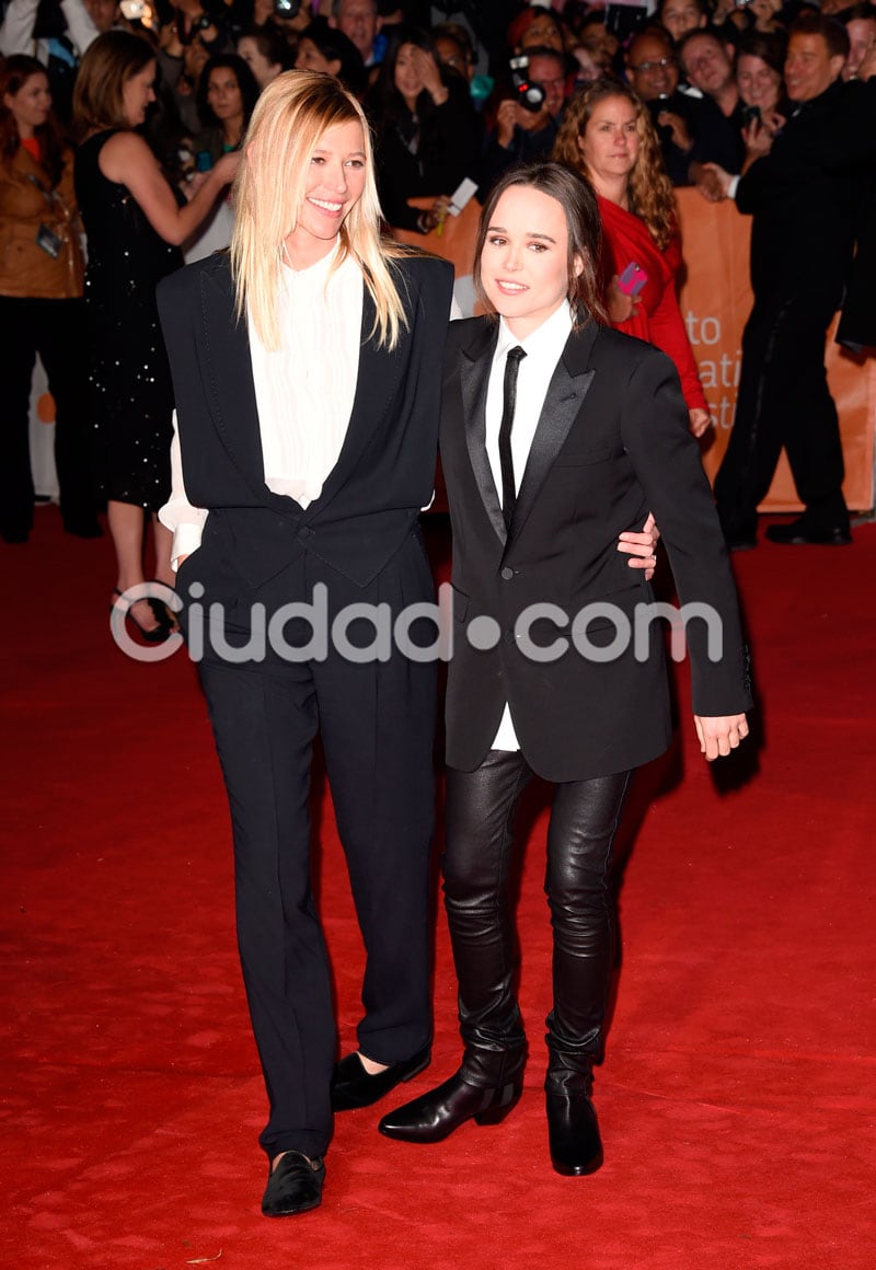 Ellen Page presentó a su novia Samantha Thomas. Foto: AFP