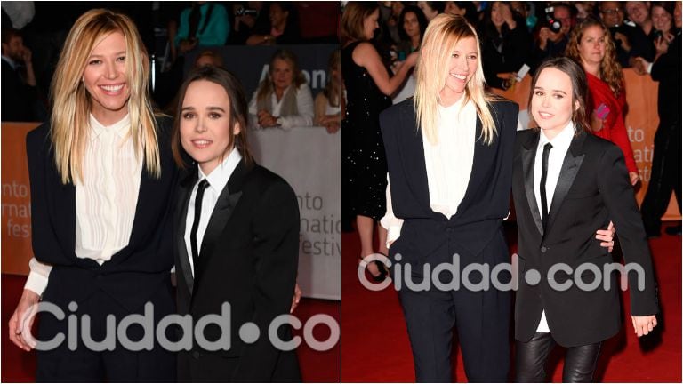 Ellen Page presentó a su novia Samantha Thomas. Foto: AFP