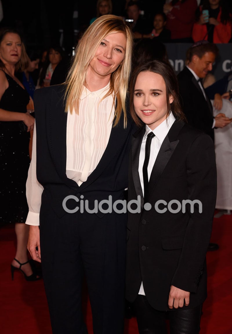 Ellen Page presentó a su novia Samantha Thomas. Foto: AFP