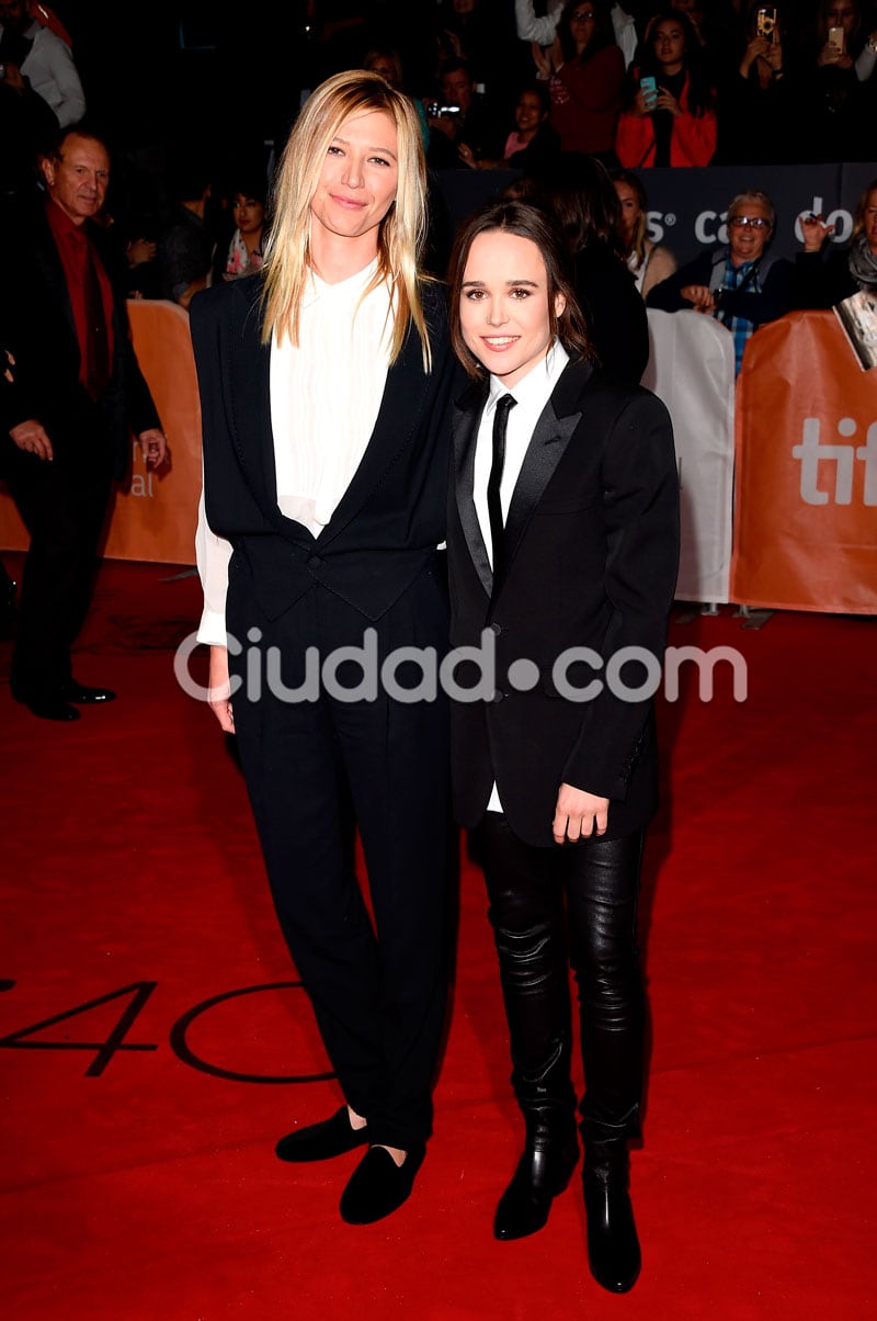 Ellen Page presentó a su novia Samantha Thomas. Foto: AFP