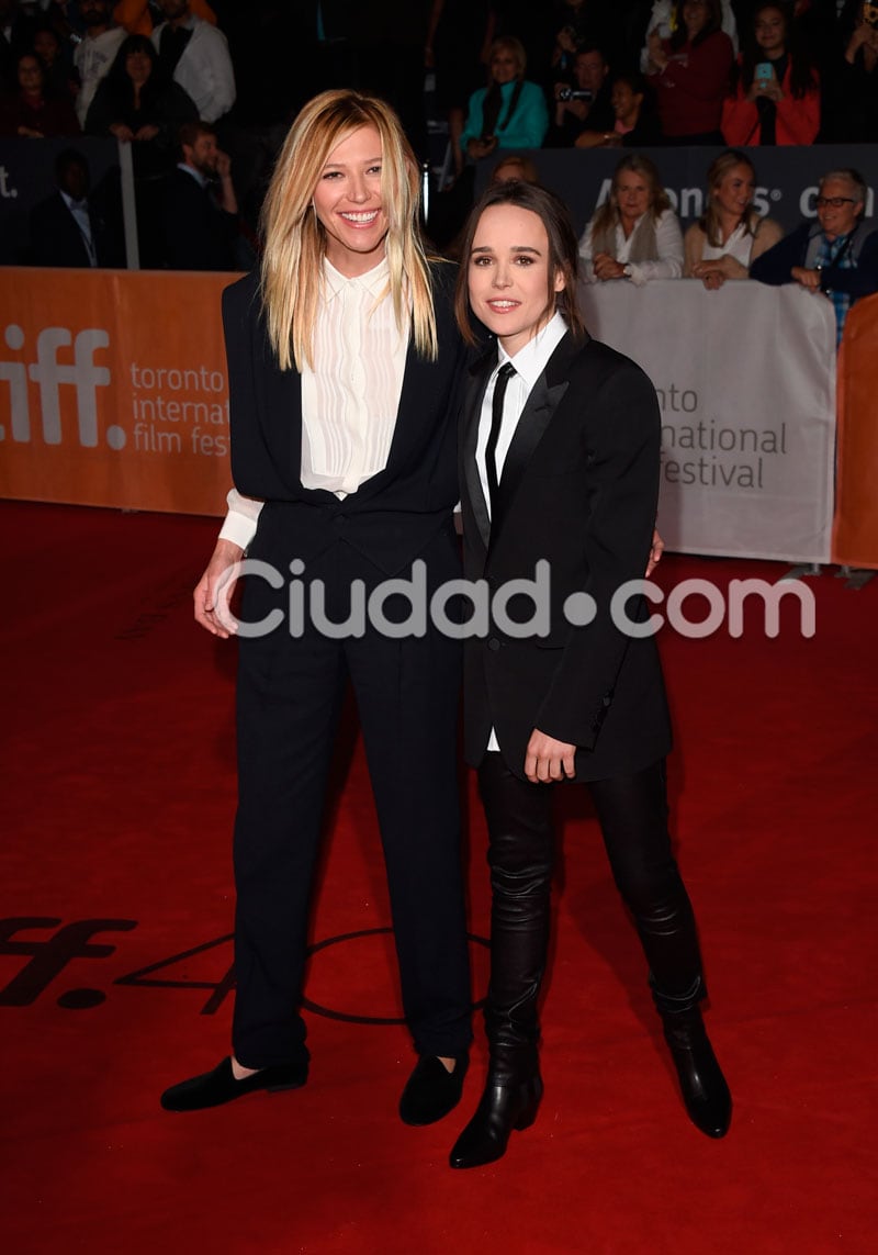 Ellen Page presentó a su novia Samantha Thomas. Foto: AFP