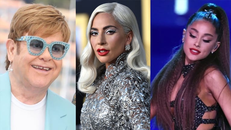 Elton y Ariana formarán parte del último álbum de Lady Gaga.