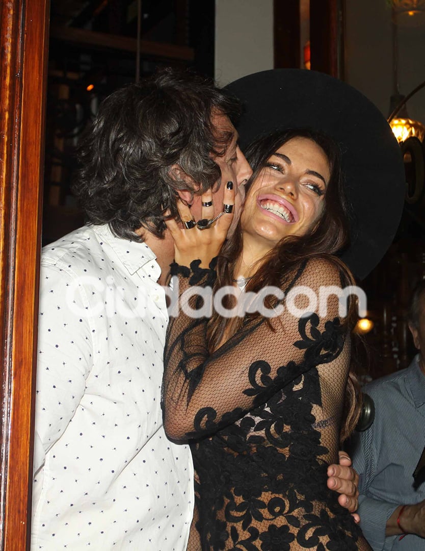 Emilia Attias y el Turco Naim, felices con su nuevo proyecto (Fotos: Movilpress). 