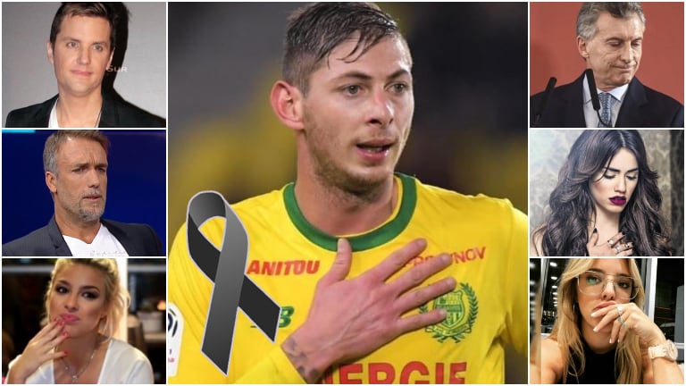 Emiliano Sala: el dolor de los famosos en las redes por la confirmación de su muerte