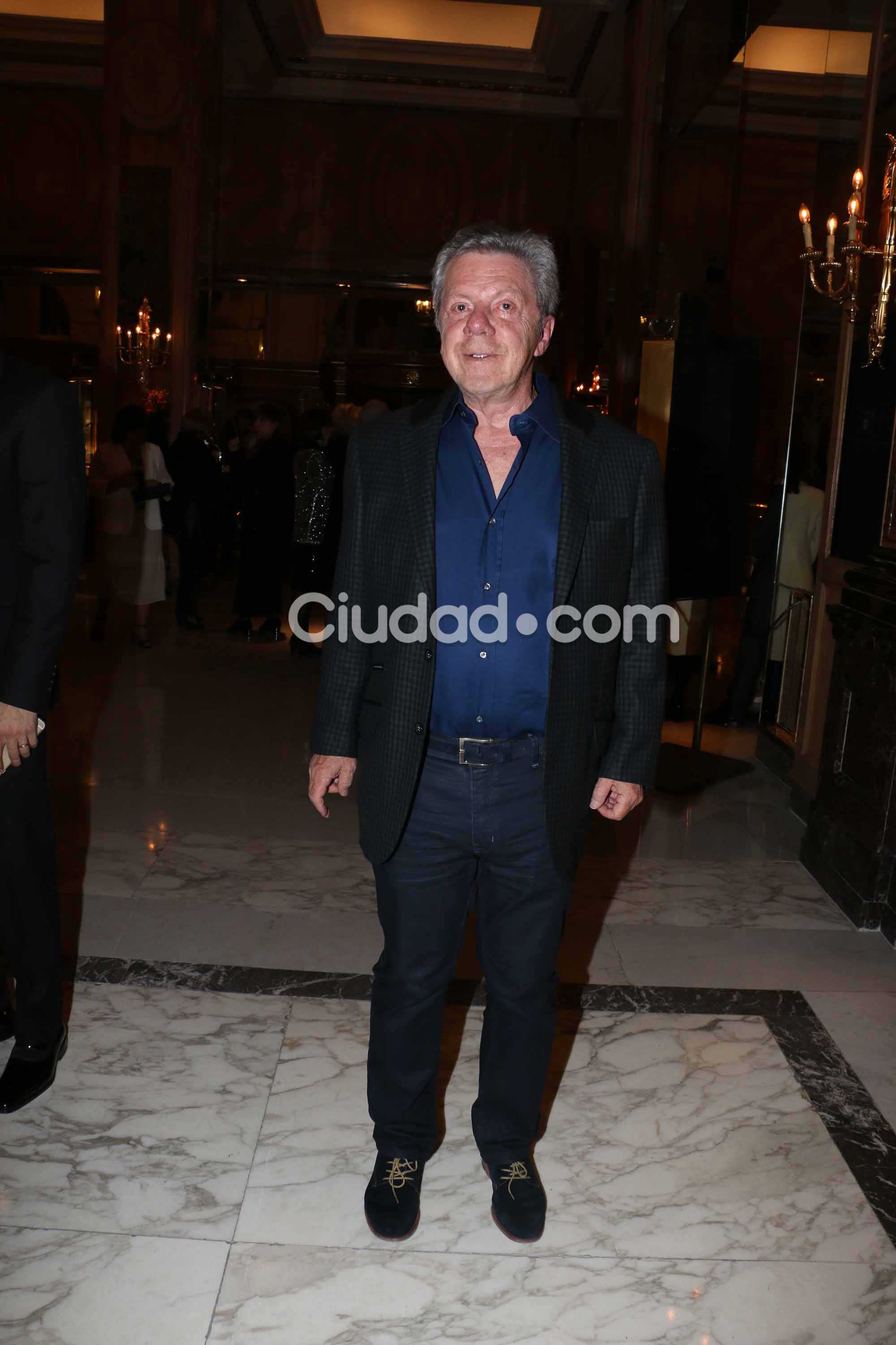 Emilio Disi, en la gala de la Casa del teatro. (Foto: Movilpress)