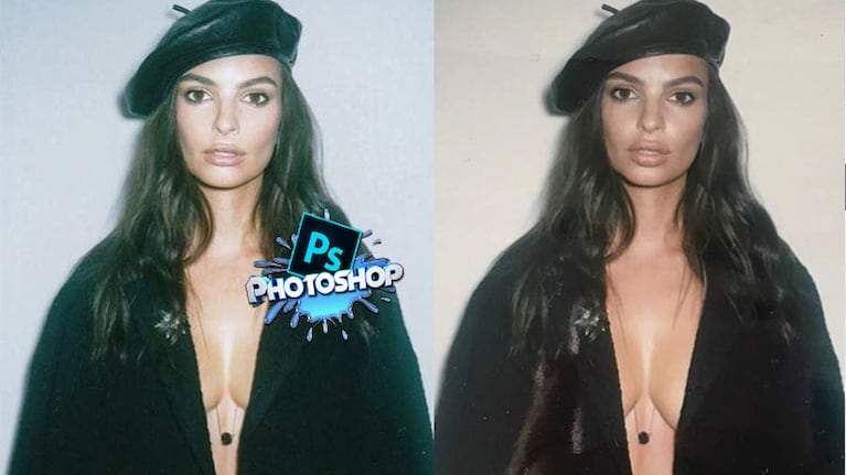 Emily Ratajkowski, indignada por el excesivo Photoshop.