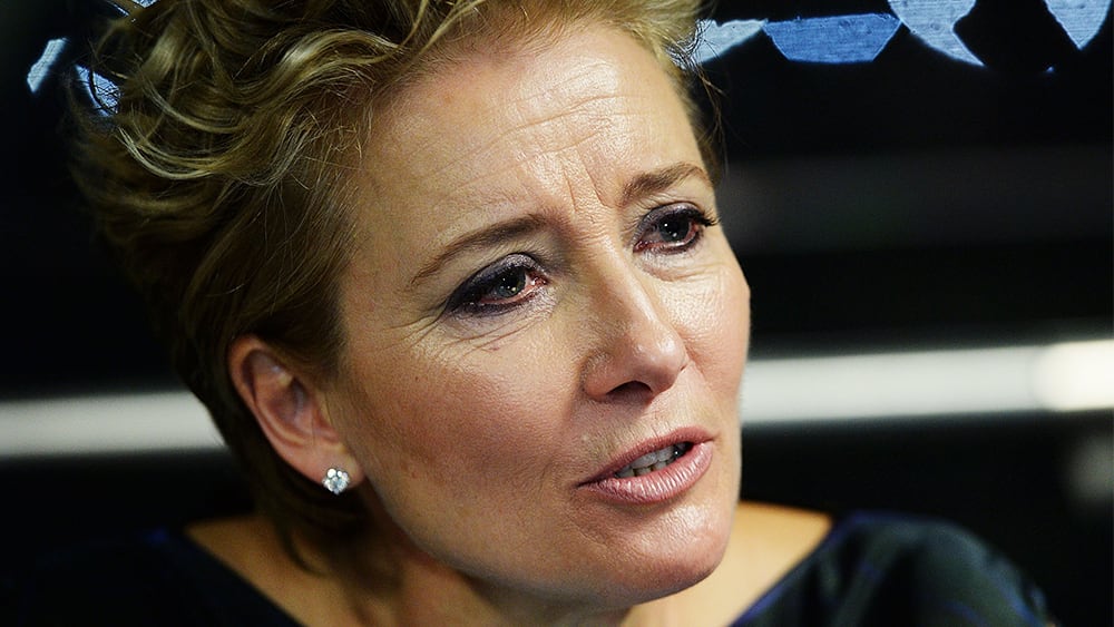 Emma Thompson respondió a quienes la tildaron de "vieja"