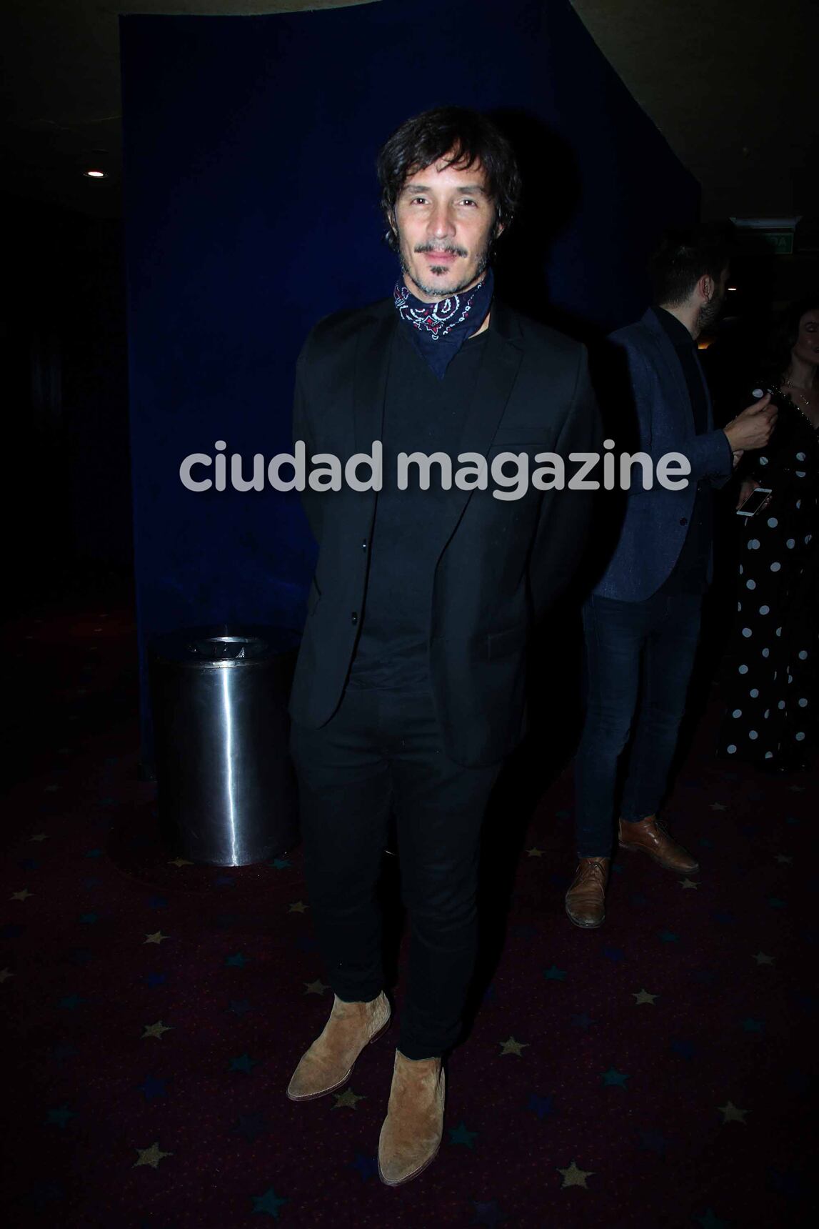 Emmanuel Horvilleur en la avant premier de La Reina del Miedo. (Foto: Movilpress)