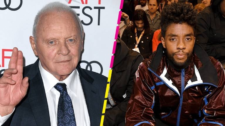 Emocionante: Anthony Hopkins se acordó de Chadwick Boseman tras ganar el Oscar