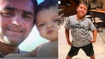 Emotivo recuerdo de Thiago, el hijo de Nazarena Vélez y Fabián Rodríguez, a seis años de la muerte de su papá