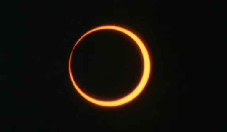 En Buenos Aires no se verá la anularidad del eclipse solar anular.