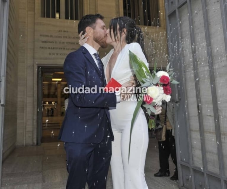 En fotos, el casamiento por civil de Inés, la hermana de Sofía Jujuy Jiménez