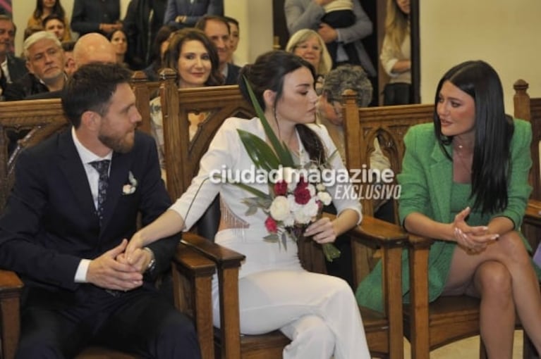 En fotos, el casamiento por civil de Inés, la hermana de Sofía Jujuy Jiménez