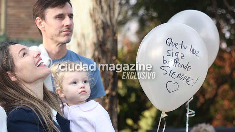 En fotos, la inauguración de la plaza en homenaje a Blanca, la hija de Pampita y Benjamín Vicuña