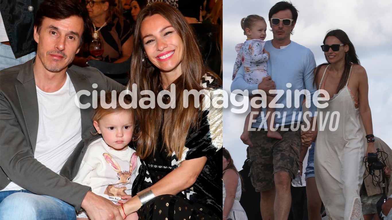 En fotos, las vacaciones de Pampita, Roberto García Moritán y Ana en Punta del Este