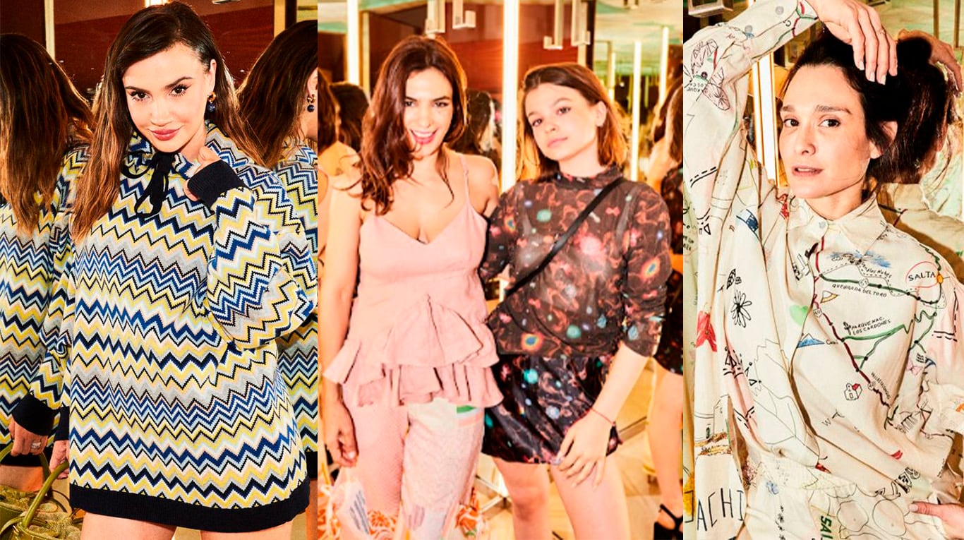 En fotos, los looks de Celeste Cid, Agustina Cherri, Muna Pauls y Lali González en la apertura de un local 