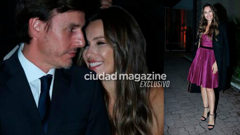 En fotos, Pampita y Roberto García Moritán a puro mimo en la cena anual de Conciencia