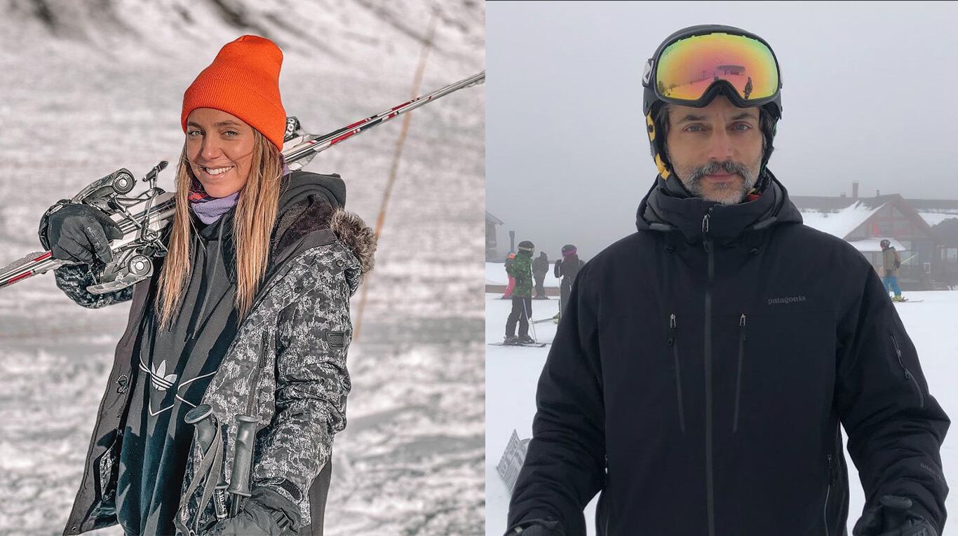 En fotos, Sofi Martínez y Joaquín Furriel: fin de semana juntos en Cerro Chapelco