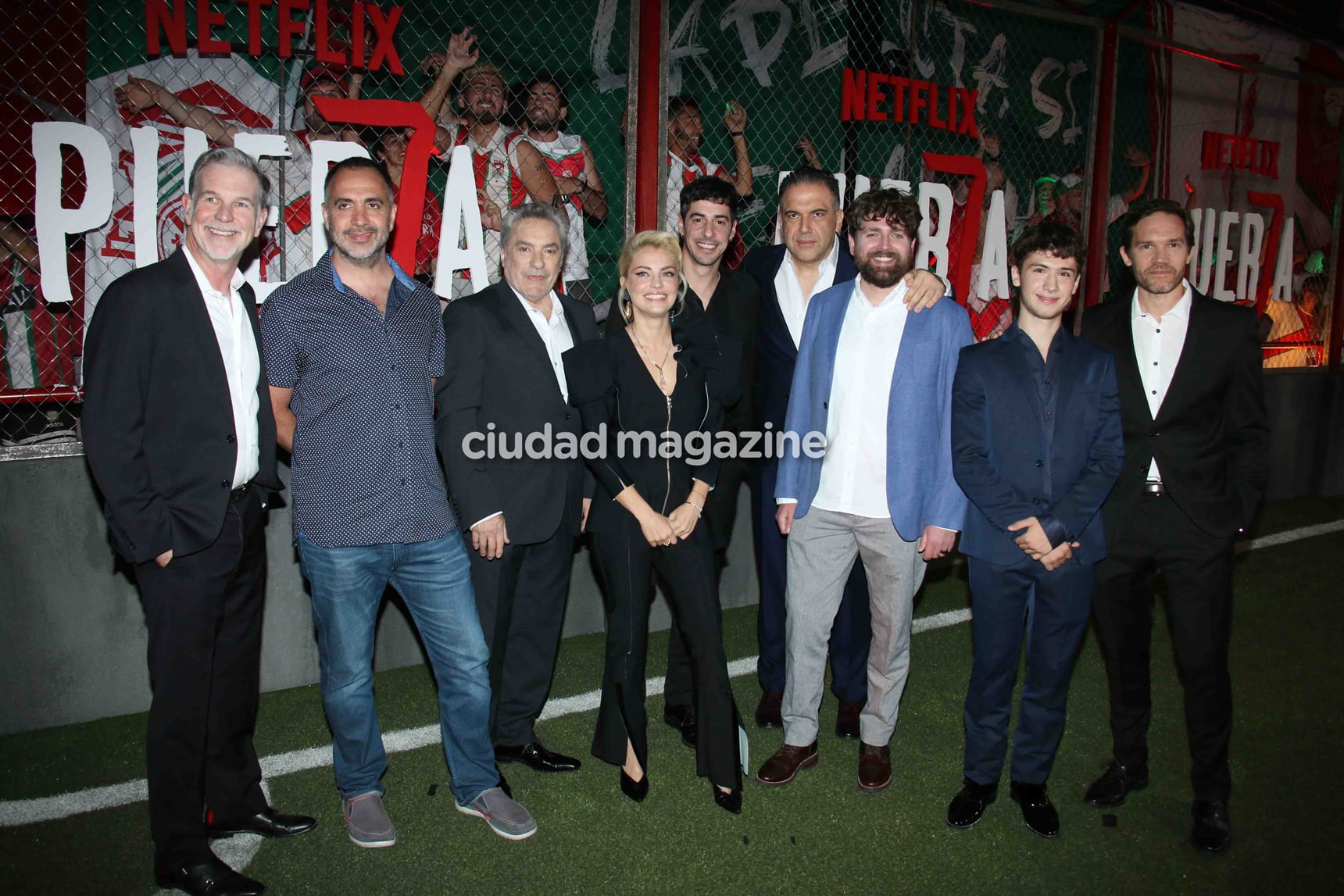  en la presentación de Puerta 7, la ficción de Polka para Netflix. (Foto: Movilpress)