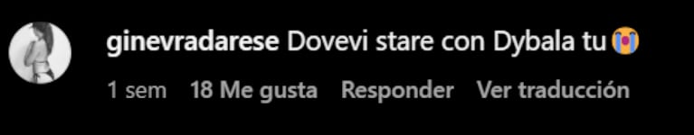 En las redes, apoyaron a Antonella y fulminaron a Oriana.