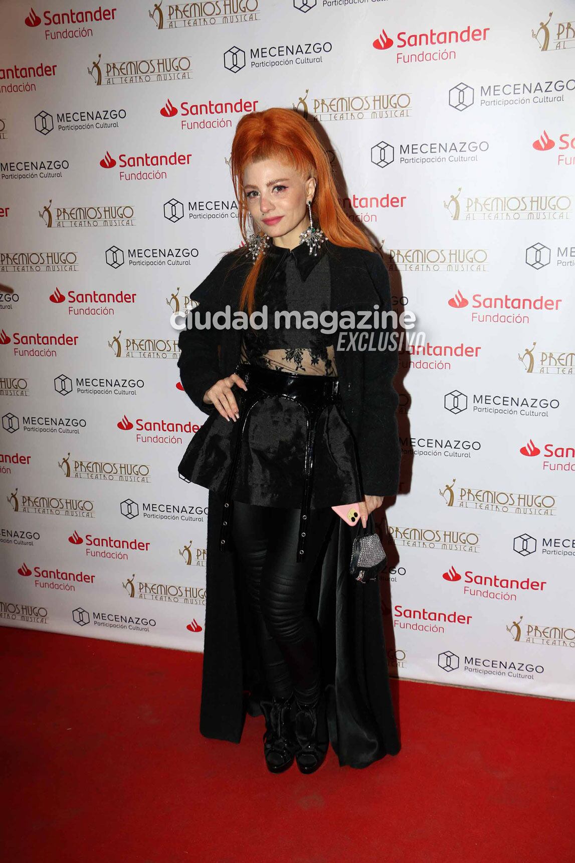  en los Premios Hugo. (Foto: Movilpress)