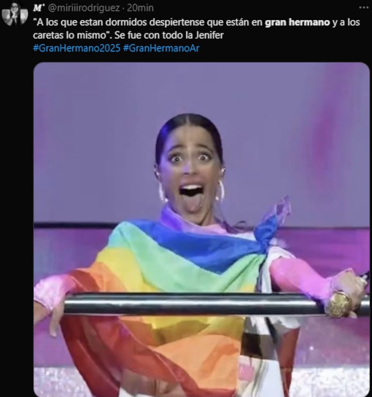 En X (Twitter) reaccionaron a la salida de Jenifer.