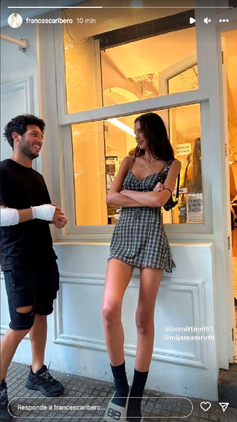 ¡Enamorada! Juana Tinelli oficializó a su novio en redes con una apasionada foto: conocé a Mija Mamruth