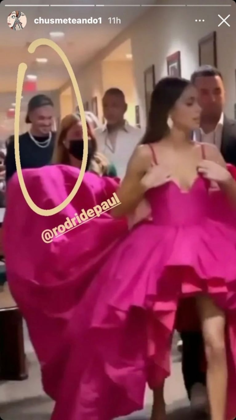 Encontraron a Rodrigo de Paul junto a Tini Stoessel en los Premios Billboard tras los rumores de crisis