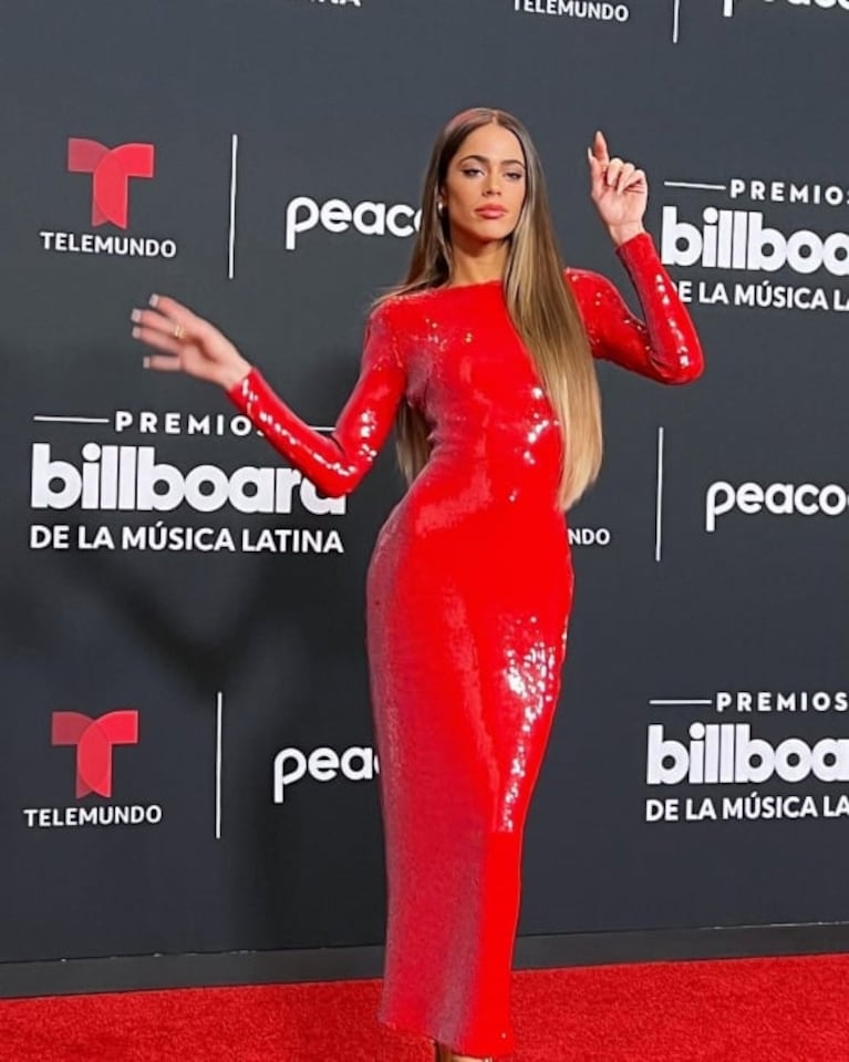 Encontraron a Rodrigo de Paul junto a Tini Stoessel en los Premios Billboard tras los rumores de crisis