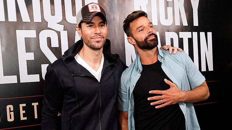 Enrique Iglesias y Ricky Martin postergaron la gira conjunta para 2021