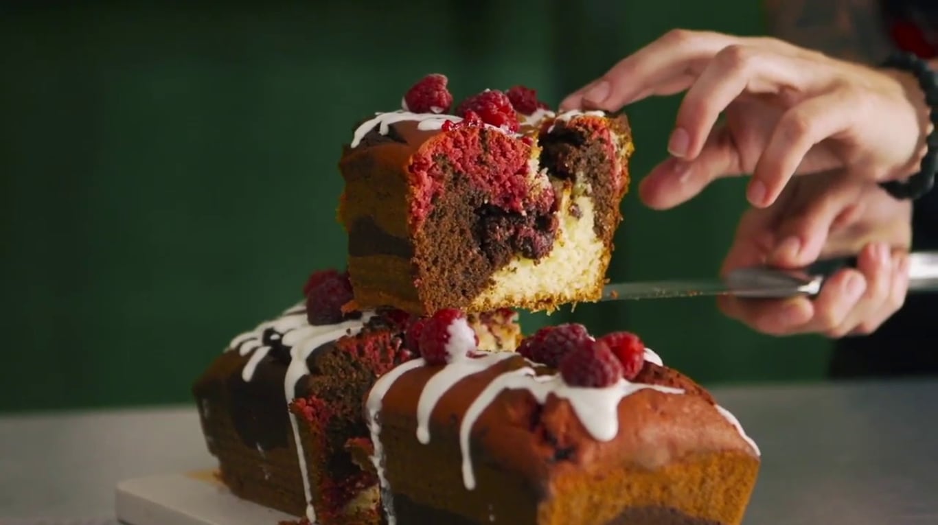 Enriquece con un budín marmolado tus meriendas: receta fácil, paso a paso 