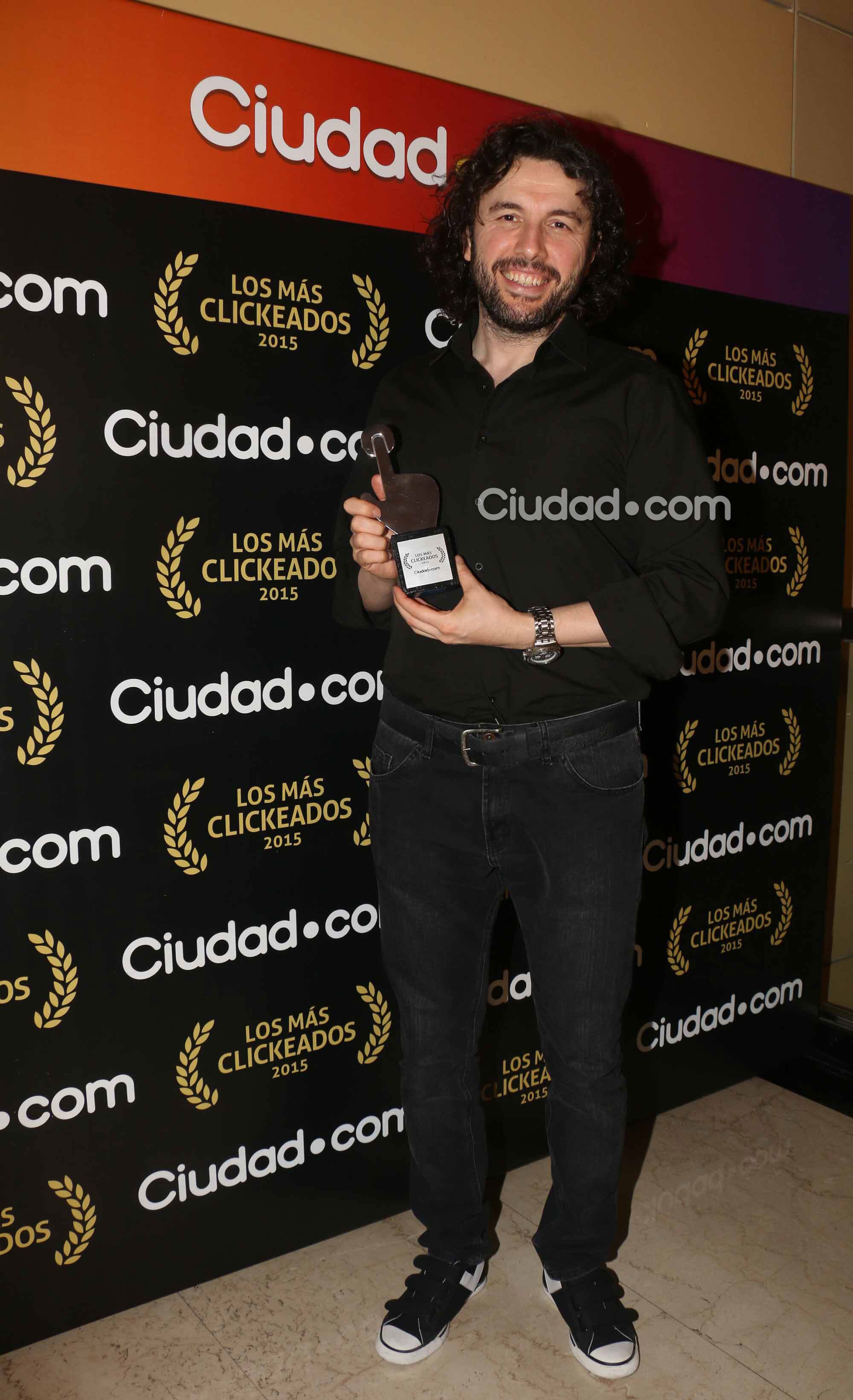 Ergun Demir en la gala de Ciudad.com. (Foto: Movilpress)