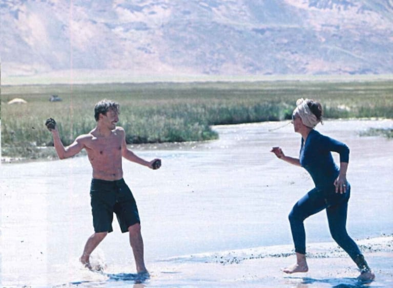 Ernestina Pais, enamorada en la Cordillera de los Andes con su joven novio: "Me encanta su entusiasmo y a él mi experiencia"