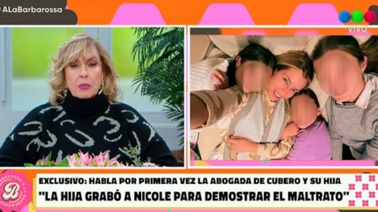  "Es una mamá muy agresiva": La abogada de Indiana Cubero definió durísimo a Nicole Neumann