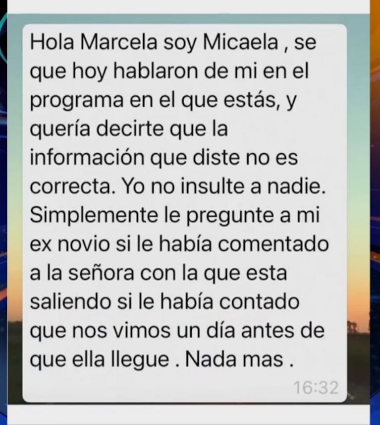 Escandaloso mensaje de la ex del novio de Nicole Neumann tras confrontarlos: "Con él nos vimos un día antes de que llegue la señora"