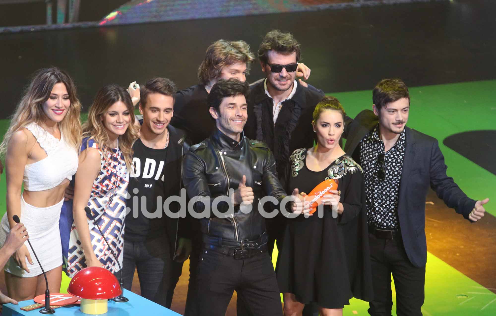 Esperanza Mía sobre el escenario de los KCA Argentina. (Foto: Movilpress-Ciudad.com)